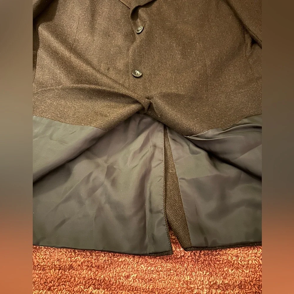 John W Nordstrom Wool and Cashmere Blazer Size extra large
